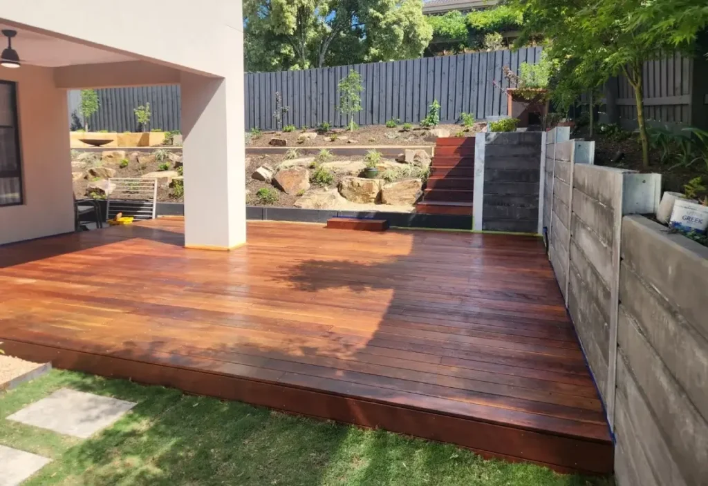 Melbourne landscaping Decking