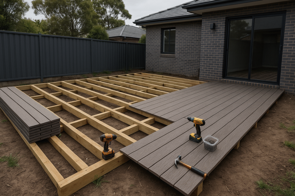 The Composite Deck Installation Process